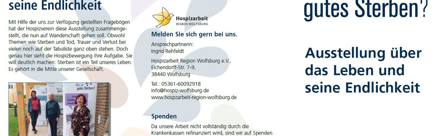 Spendenkampagnen-Konzept für die Wanderausstellung „Was ist gutes Sterben?“