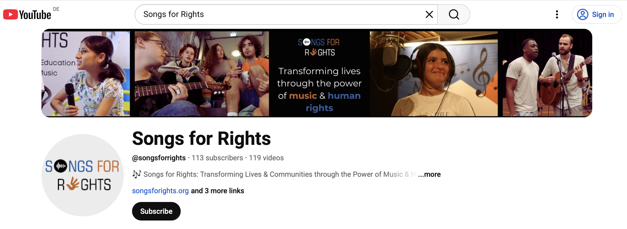 YouTube-Kanal optimieren: Strategie & praktische Umsetzung für Songs for Rights