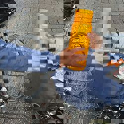 Wärme spenden beim Rundgang